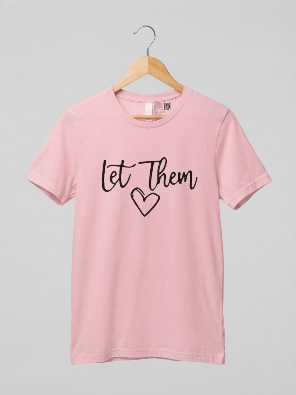 NEW "Let Them" Pink Graphic Tee  (0372)